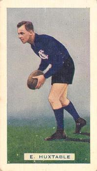 1935 Hoadley's League Footballers #45 Eric Huxtable Front
